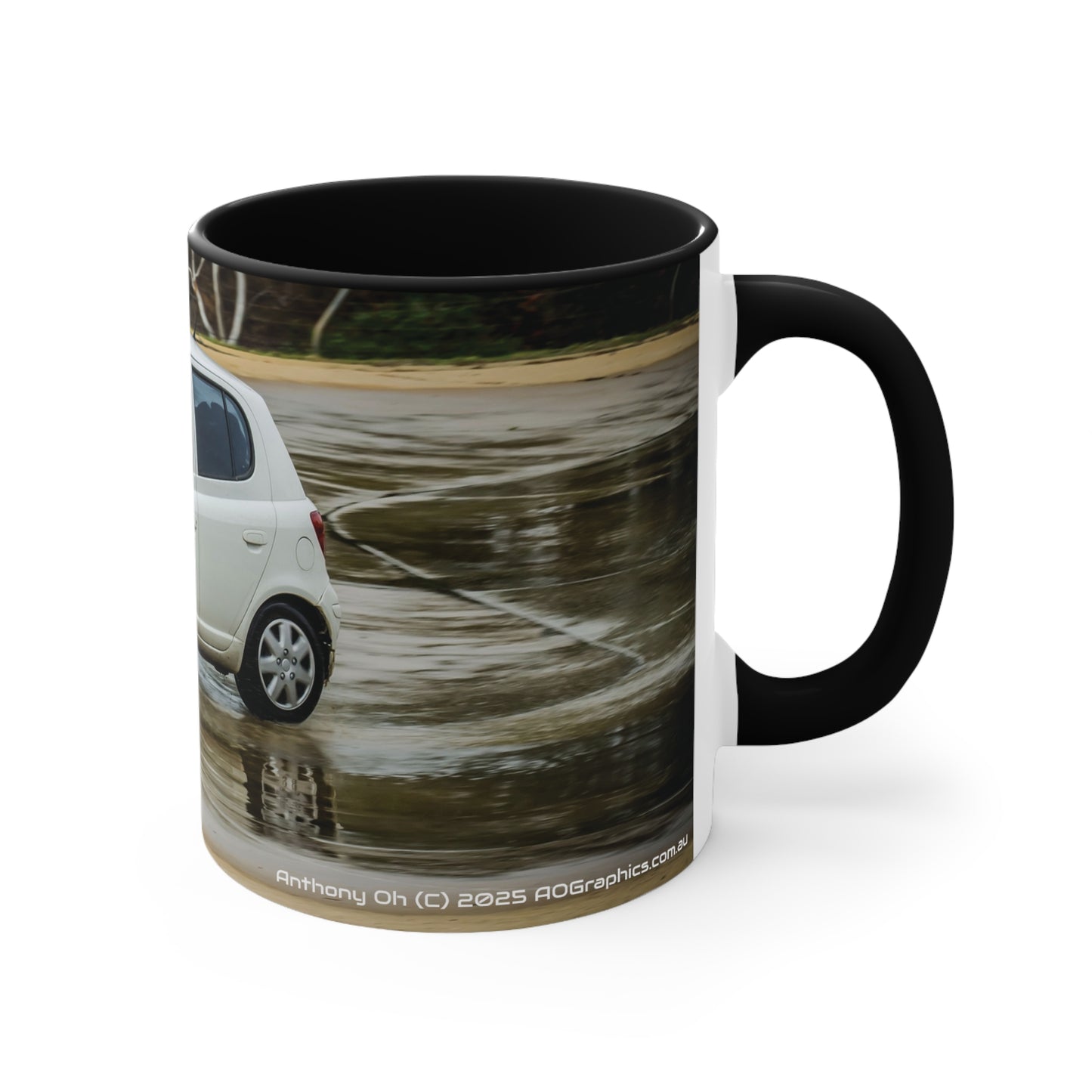 AOGraphics - Skidpan - Toyota Echo White