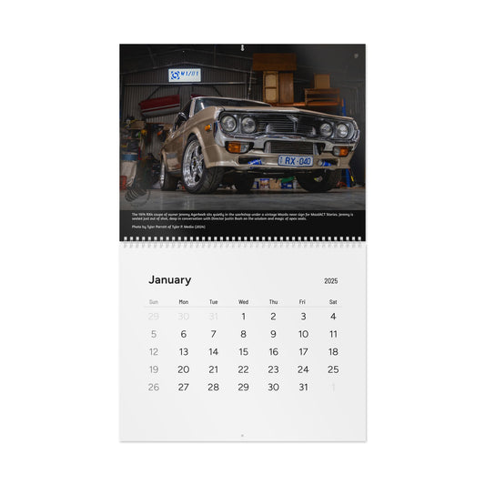 MAZDACT - Wall Calendar (2025)