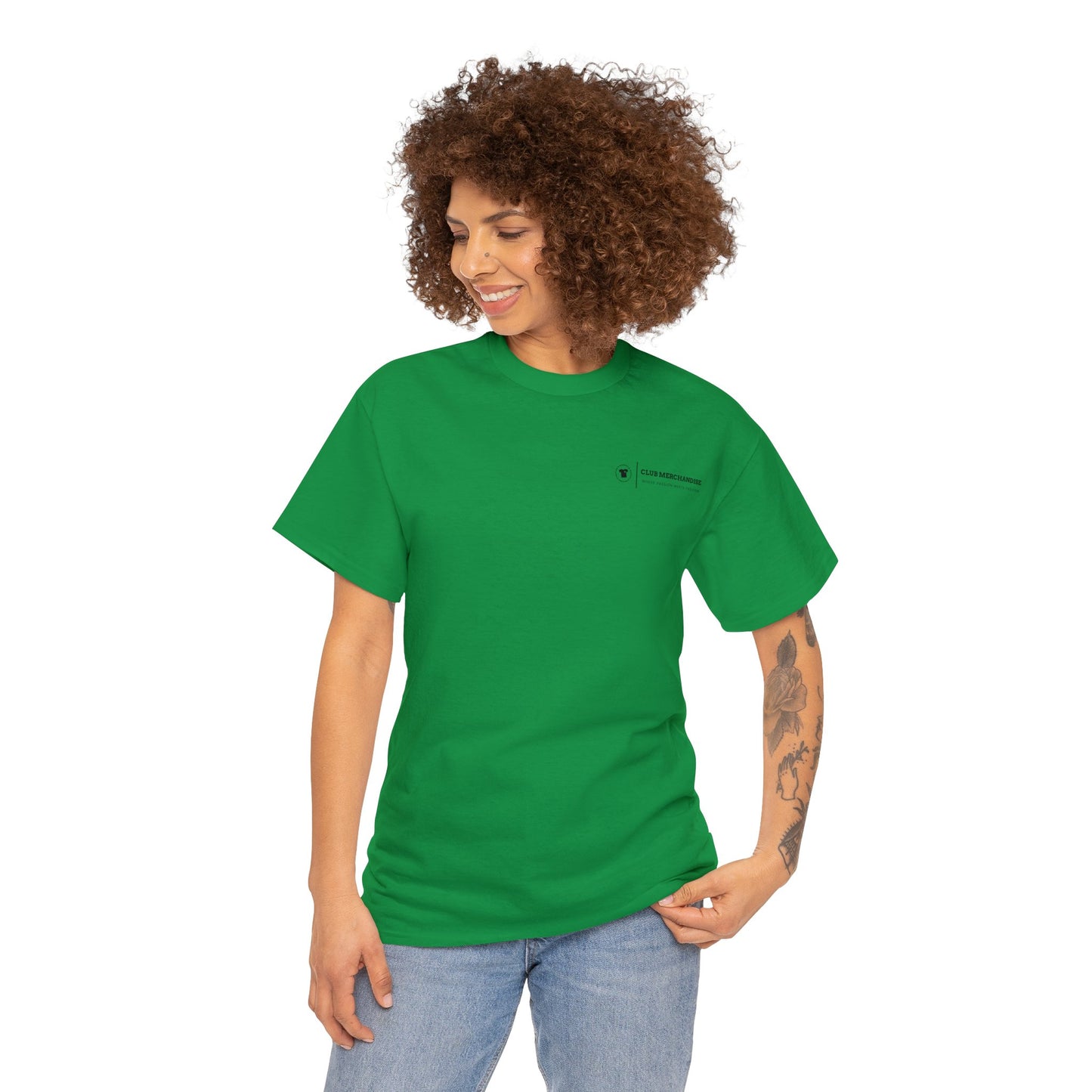 Club Merchandise - Gildan Unisex Heavy Cotton Tee with Logo (Additional Sizes\Colours)