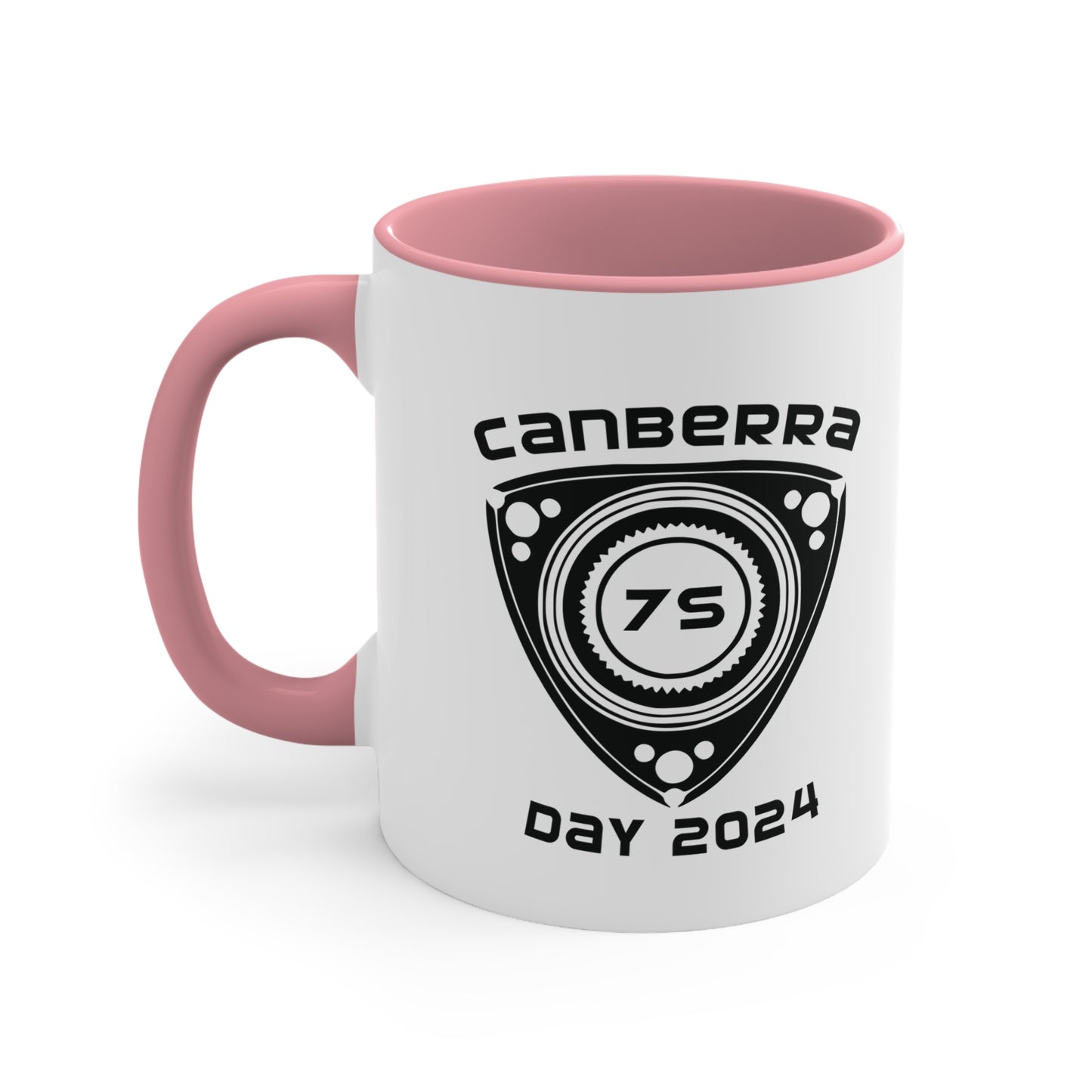 Canberra 7s Day - Mug - 7s Day Logo and MAZDACT Crest 325ml