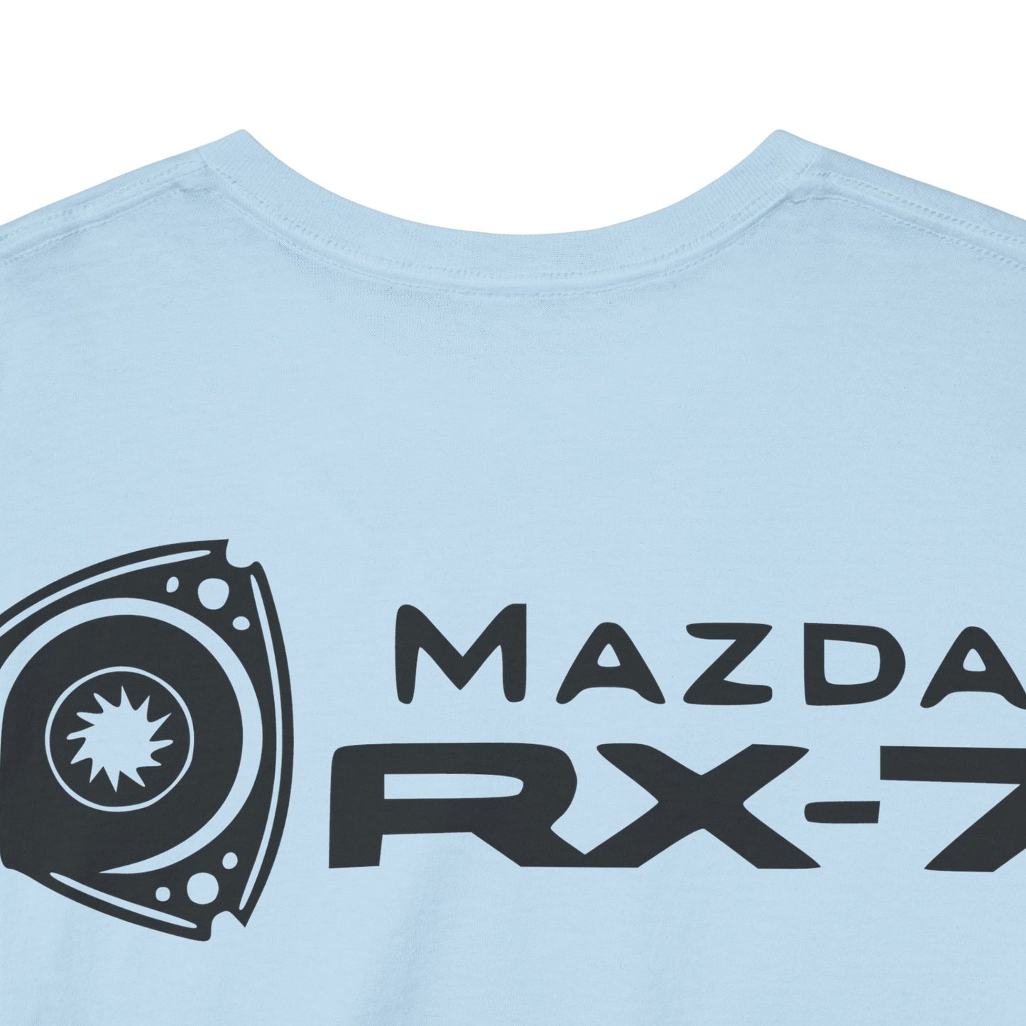 MAZDACT - Gildan Unisex Heavy Cotton Tee - MAZDA RX-7 Front Only (Standard)