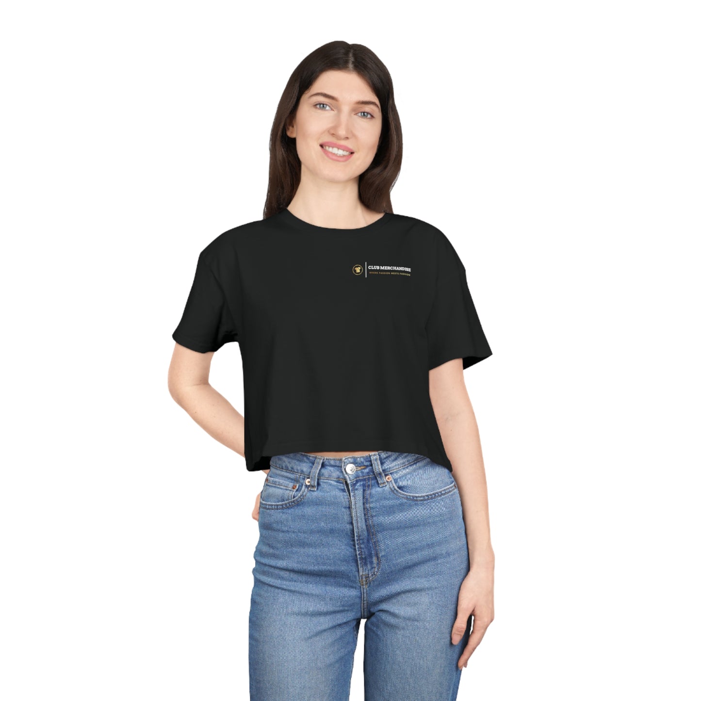 Club Merchandise - AS Colour Woman's Crop Tee with Logo