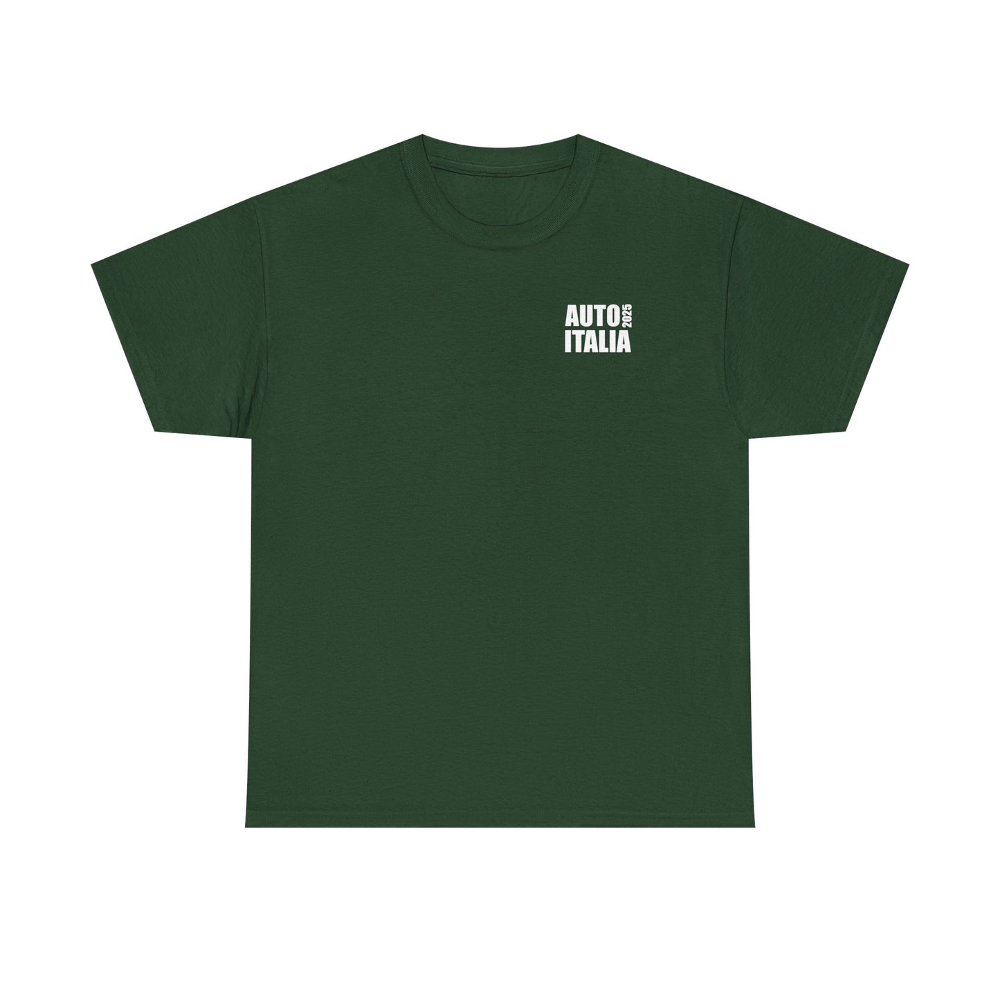 Auto Italia Canberra - Official 2025 Event Tee (White Graphic)