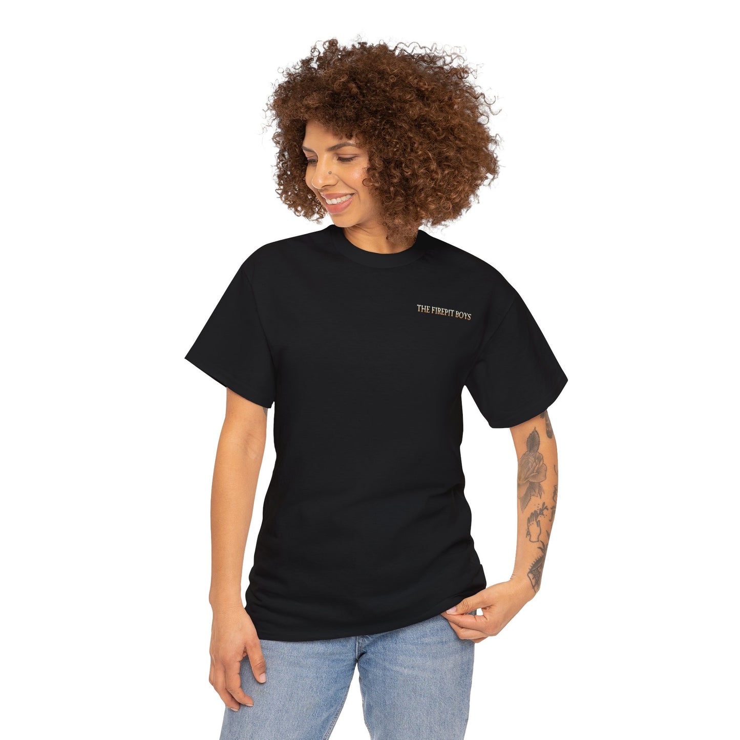 The Firepit Boys - Gildan Unisex Heavy Cotton Tee - Logo Front Only (Standard)