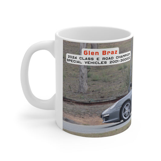 SDMA - Series Championship Trophy Mug - 13. Glen Braz - Porsche Boxster