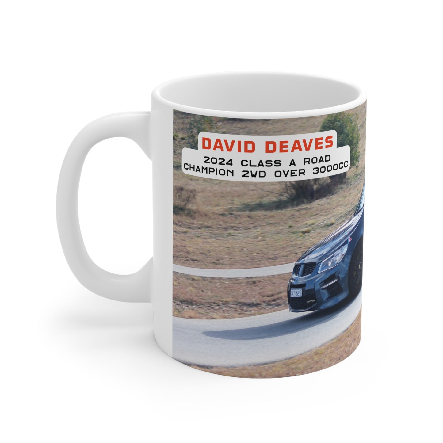 SDMA - Series Championship Trophy Mug - 3. David Deaves - HSV GenF GTS