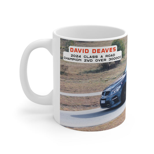 SDMA - Series Championship Trophy Mug - 3. David Deaves - HSV GenF GTS