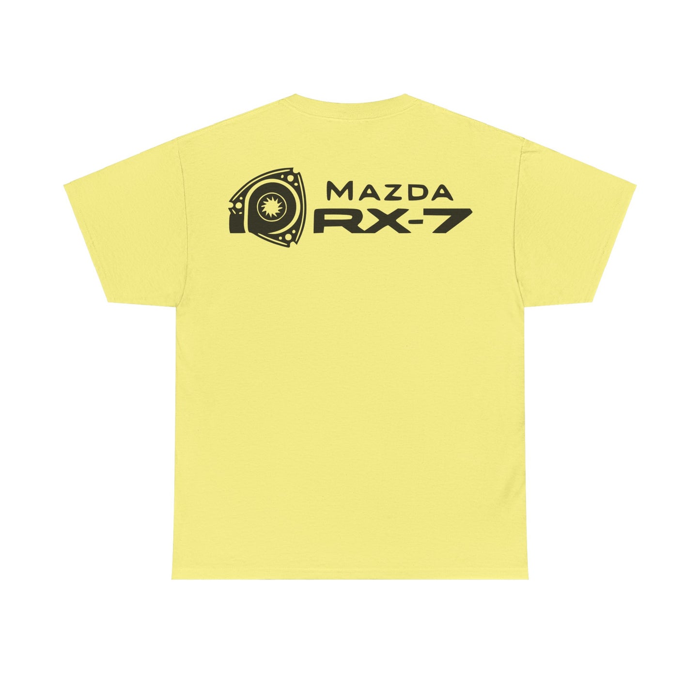 MAZDACT - Gildan Unisex Heavy Cotton Tee - MAZDA RX-7 Front Only (Standard)