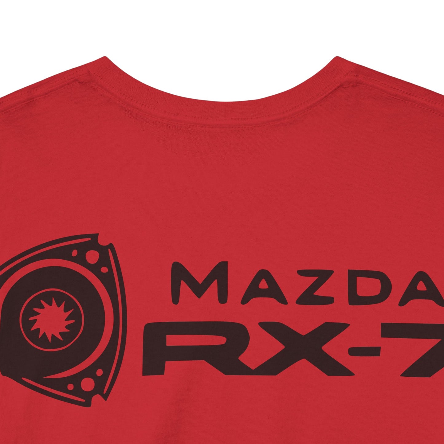 MAZDACT - Gildan Unisex Heavy Cotton Tee - MAZDA RX-7 Front Only (Standard)