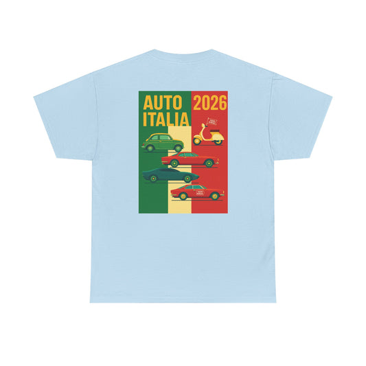 Auto Italia Canberra - Official 2026 Poster Tee (Colour Graphic)
