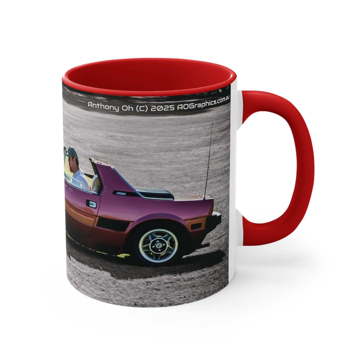 AOGraphics - Fiat x1/9 (Pink)