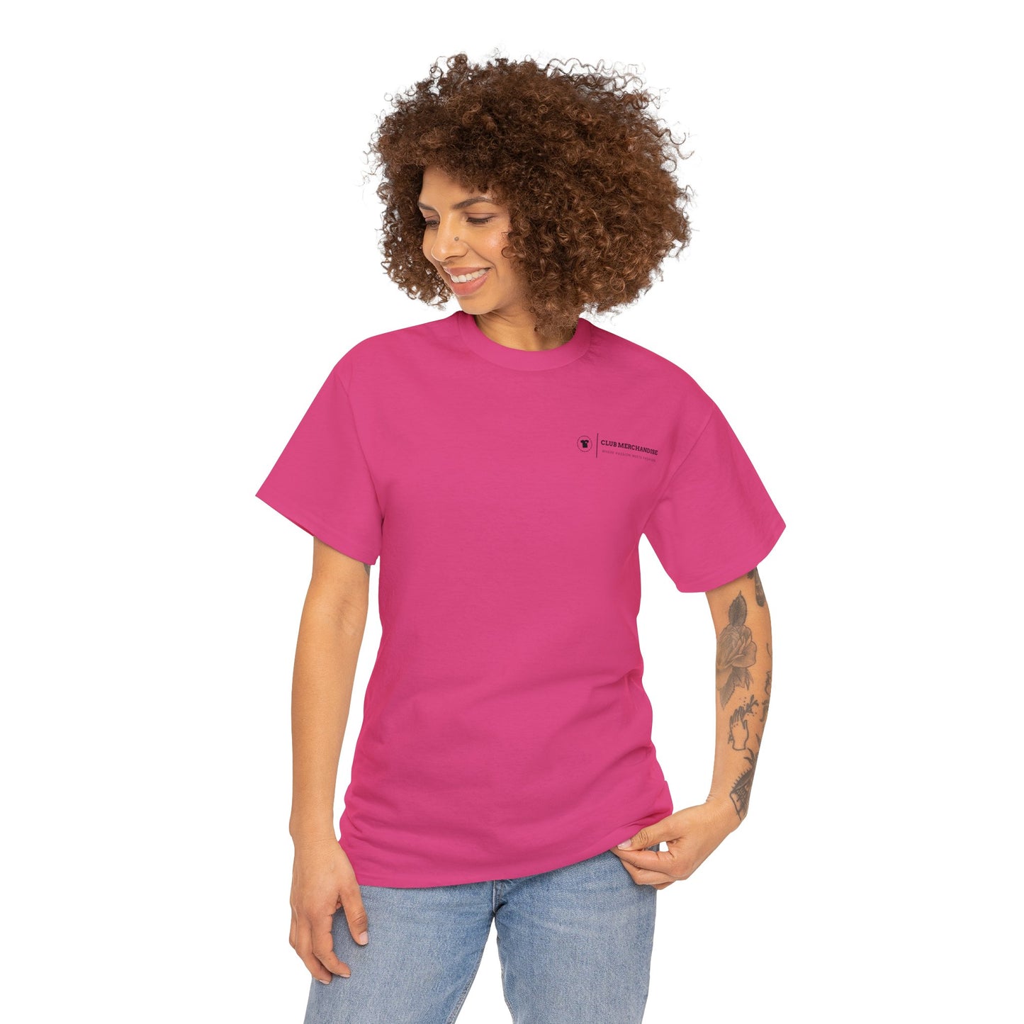 Club Merchandise - Gildan Unisex Heavy Cotton Tee with Logo (Additional Sizes\Colours)