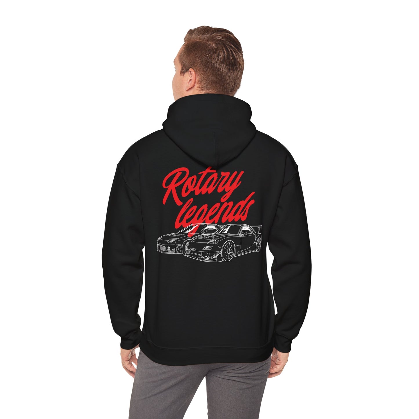 MAZDACT - Gildan Unisex Hoodie Rotary Legends (Standard)