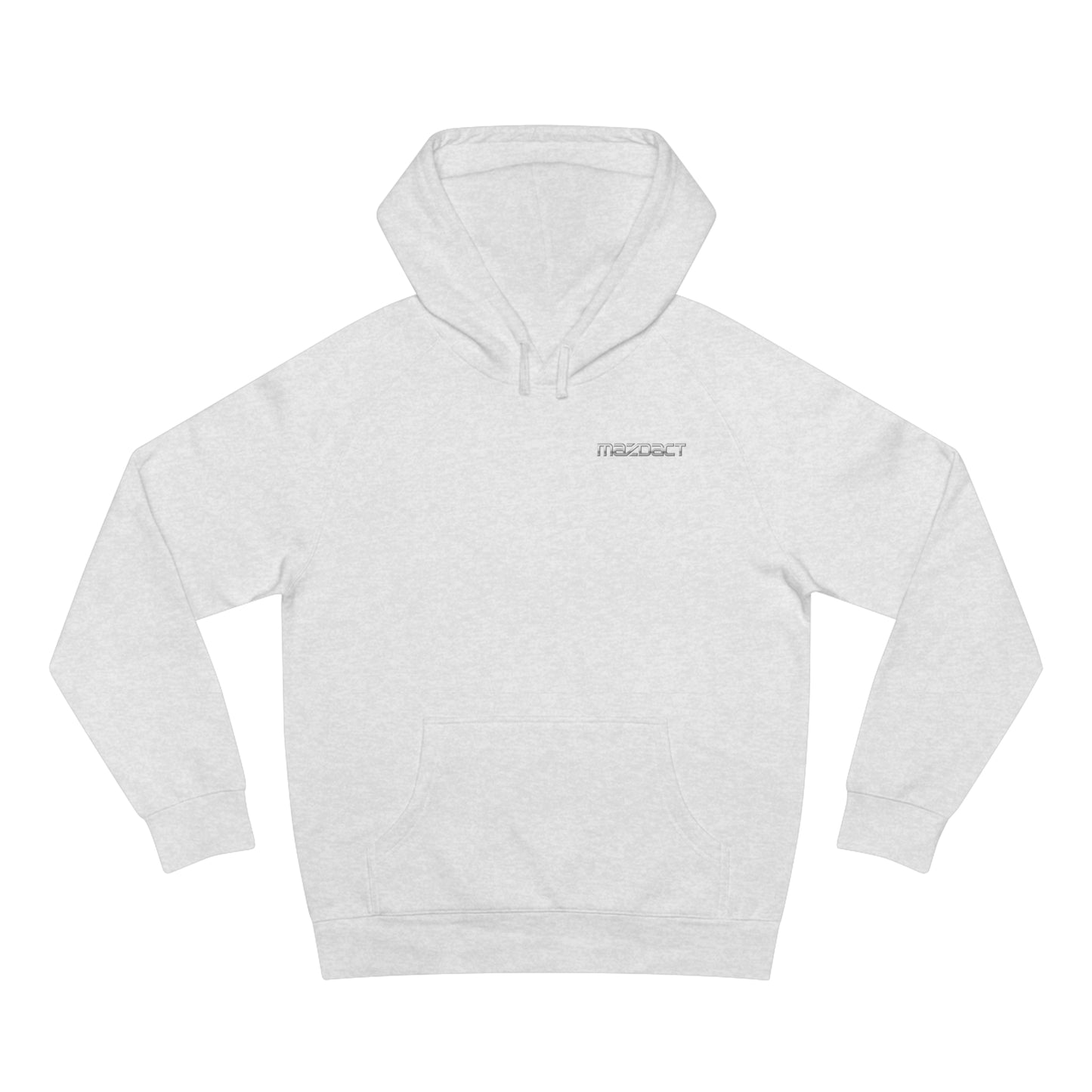 MAZDACT - AS Colour Unisex Supply Hoodie with Logo Front Only (Premium)