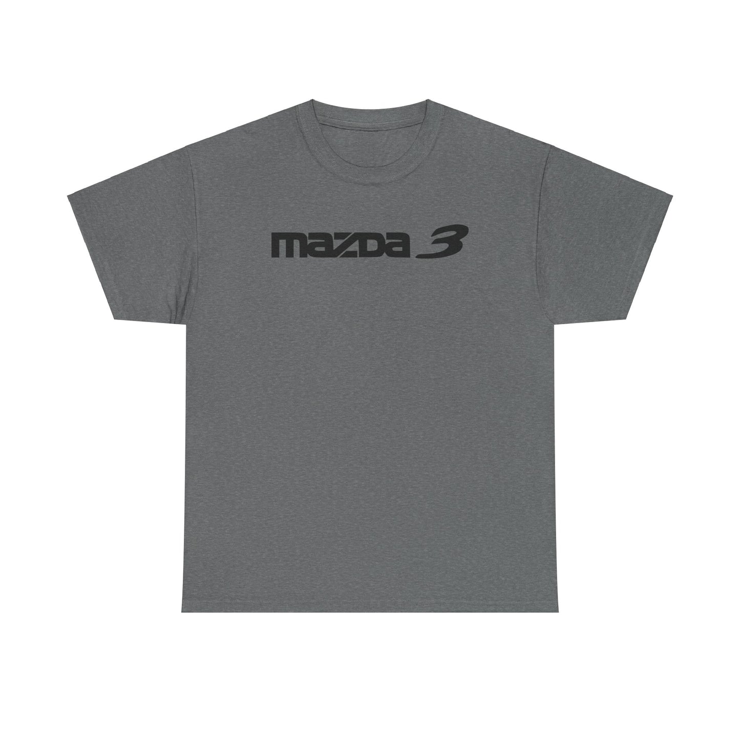 MAZDACT - Gildan Unisex Heavy Cotton Tee - Mazda 3 Front Only (Standard)