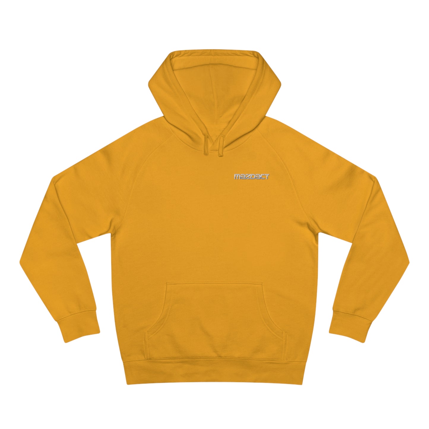 MAZDACT - AS Colour Unisex Supply Hoodie with Logo Front Only (Premium)