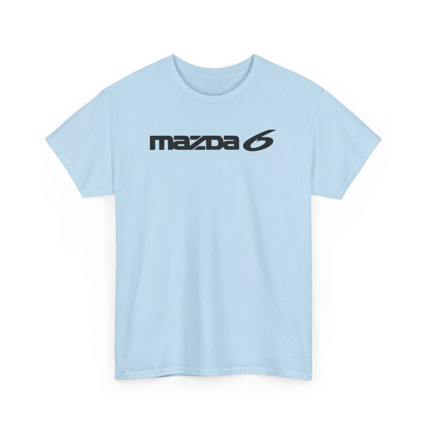 MAZDACT - Gildan Unisex Heavy Cotton Tee - MAZDA 6 Front Only (Standard)