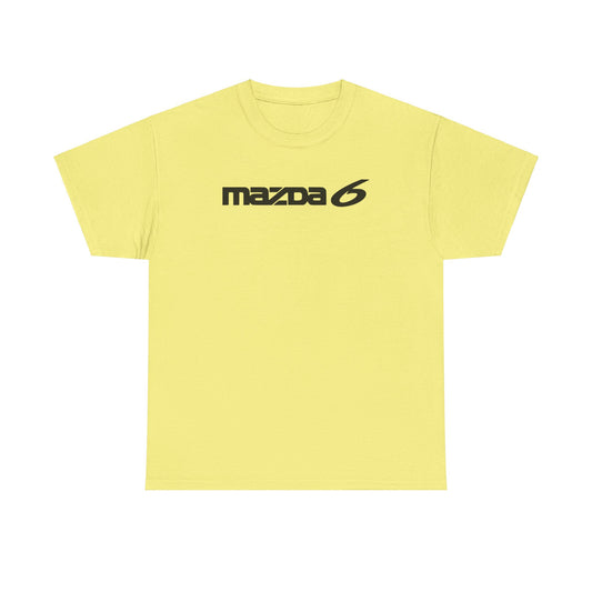 MAZDACT - Gildan Unisex Heavy Cotton Tee - MAZDA 6 Front Only (Standard)