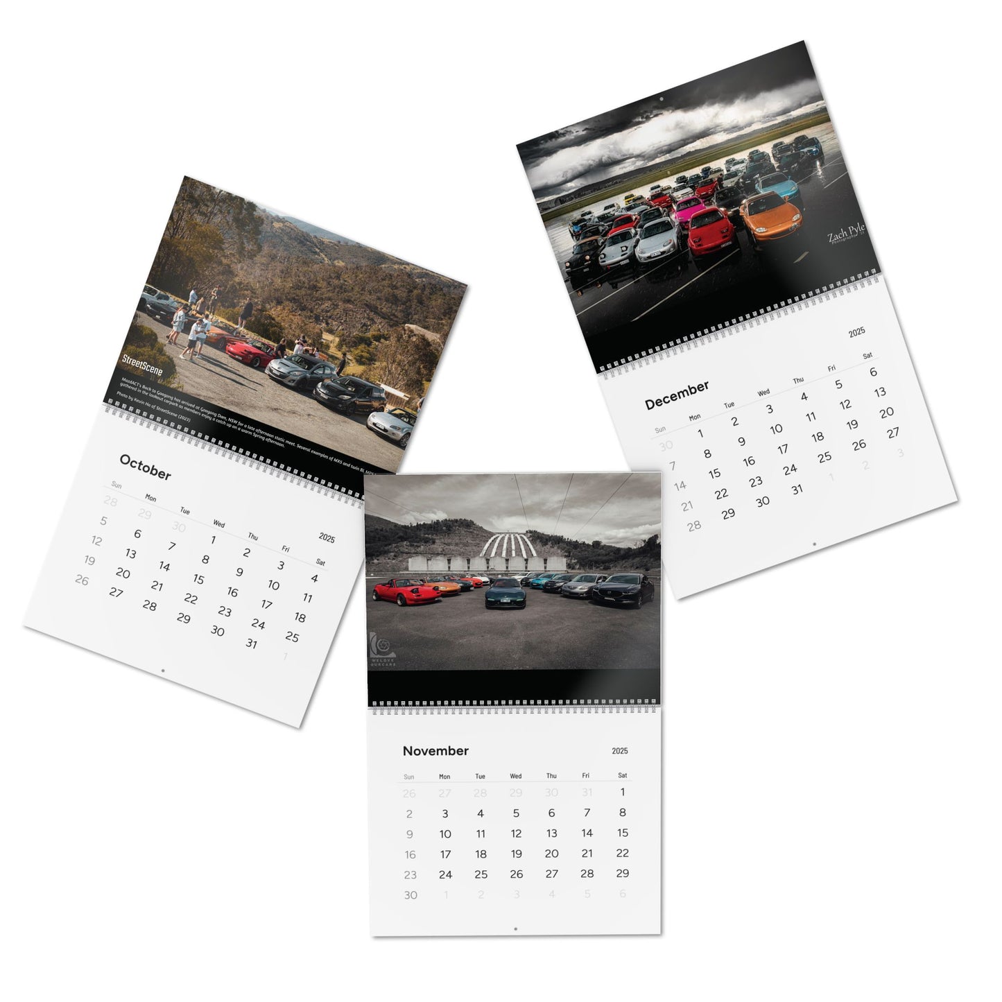 MAZDACT - Wall Calendar (2025)