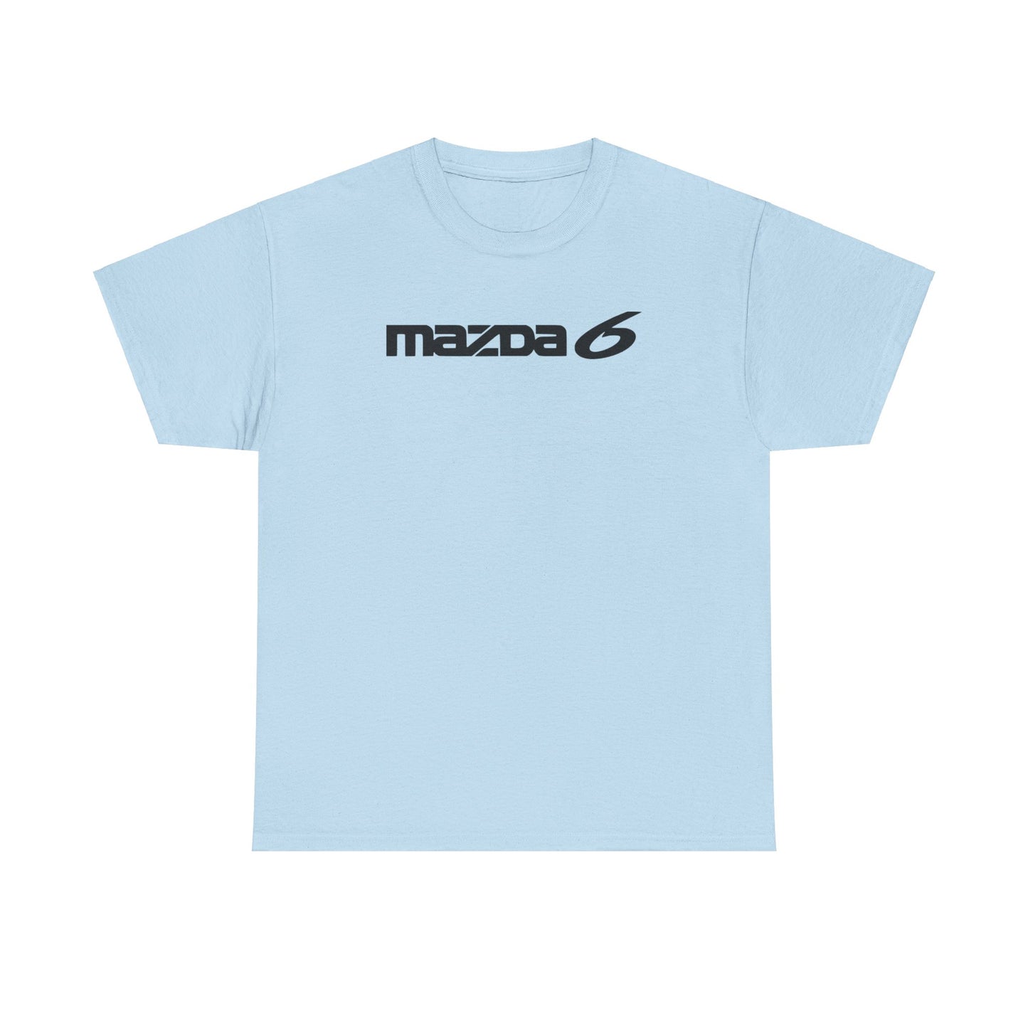 MAZDACT - Gildan Unisex Heavy Cotton Tee - MAZDA 6 Front Only (Standard)