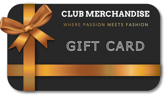 Club Merchandise Gift Card